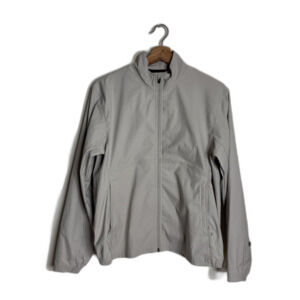 Zero Restriction Jacket ladies Medium Gray Tour Series Full Zip Lightweight Golf